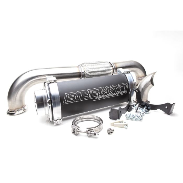 BMP 2016-Up Polaris RZR XP Turbo Full Stainless Steel Big Mo Exhaust